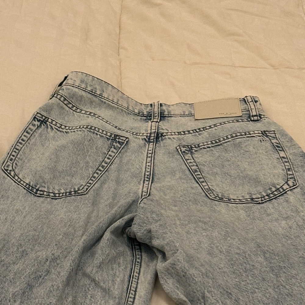 Rag & Bone - Featherweight Sophie High-Rise Full Length Ultra Wide Jeans - Picture 8 of 14